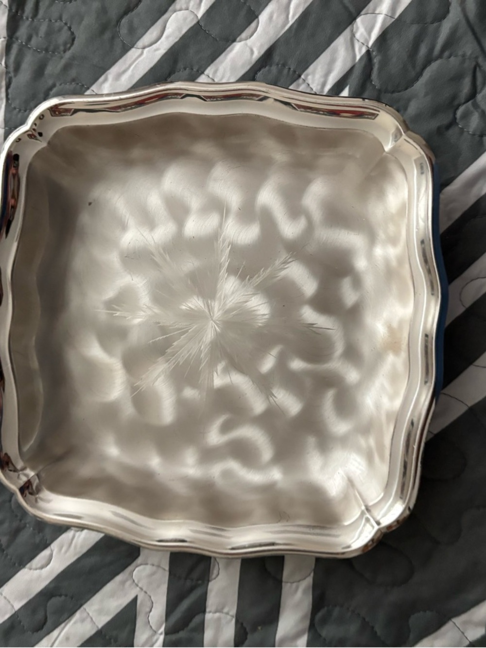 VTG MidCentury Modern Decorative Square Tray